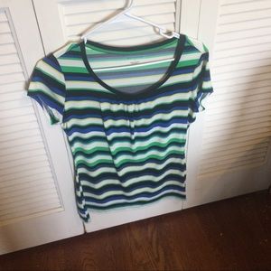 Worthington scoop neck blouse size small.